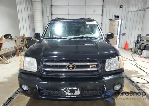 2003 Toyota Sequoia Limited z USA, uszkodzony, nr VIN 5TDBT48A03S170574